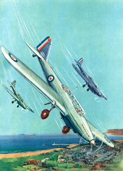 Framed Print : WW2 - Fairey Battles Swooping Down Framed Print : WW2 - Fairey Battles Swooping Down