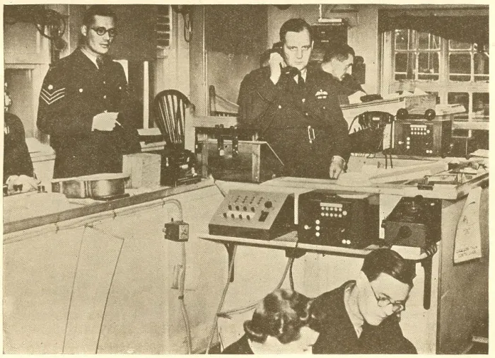 Framed Print : WW2 - Fighter Station Operations Room Framed Print : WW2 - Fighter Station Operations Room