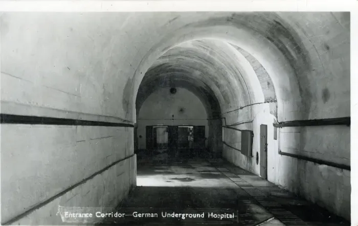 Framed Print : WW2 - German Military Underground Hospital Framed Print : WW2 - German Military Underground Hospital