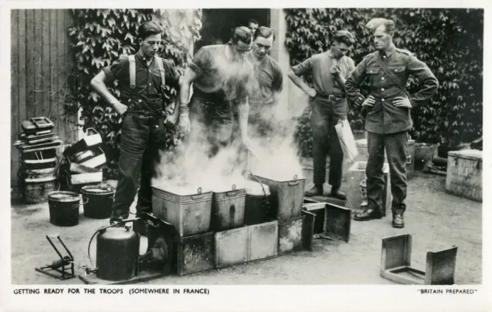 Framed Print : WW2 - Getting ready for the Troops - Somewhere in France Framed Print : WW2 - Getting ready for the Troops - Somewhere in France