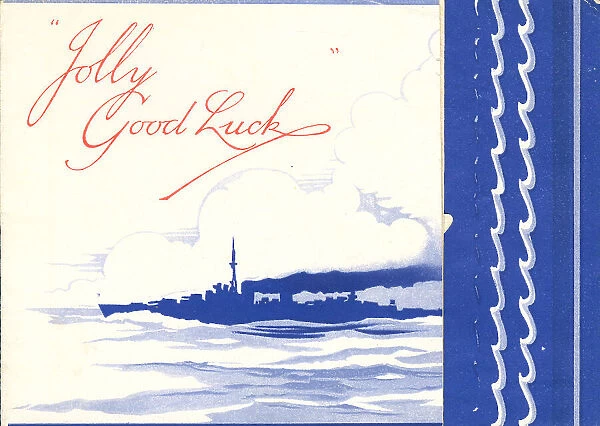 WW2 Greetings Card, Royal Navy