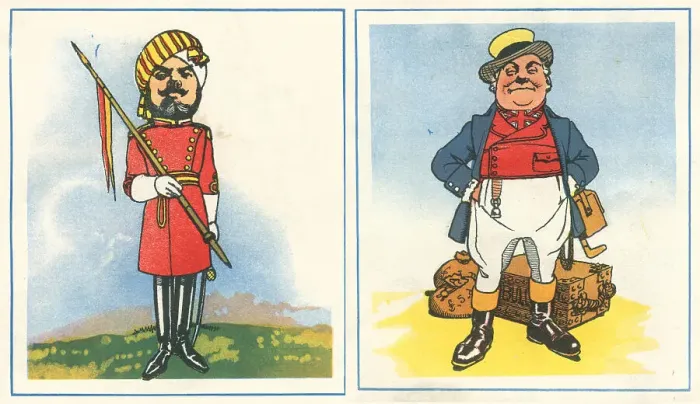 Framed Print : WW2 Indian Soldier And John Bull Framed Print : WW2 Indian Soldier And John Bull