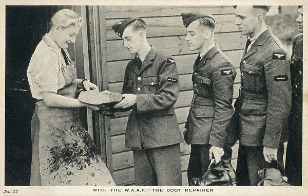 WW2 - ith the W. A. A. F. - The Boot Repairer
