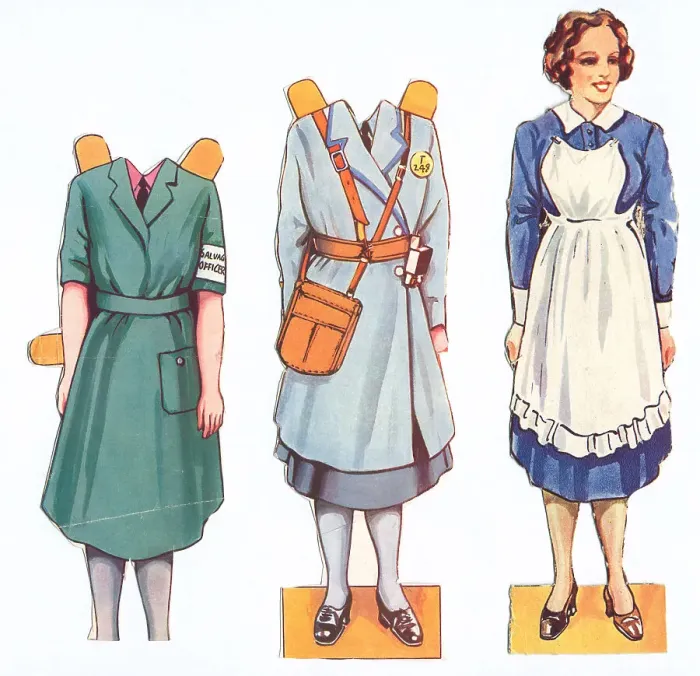 Framed Print : WW2 - Mary Jane's Uniforms Framed Print : WW2 - Mary Jane's Uniforms