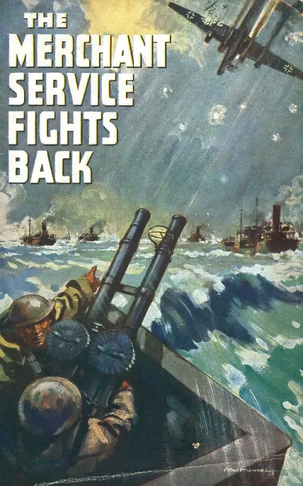 Framed Print : WW2 - The Merchant Service Fights Back Framed Print : WW2 - The Merchant Service Fights Back