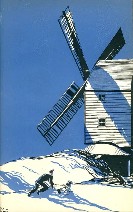 Framed Print : WW2 - Mumfie Marches On, The Windmill Framed Print : WW2 - Mumfie Marches On, The Windmill