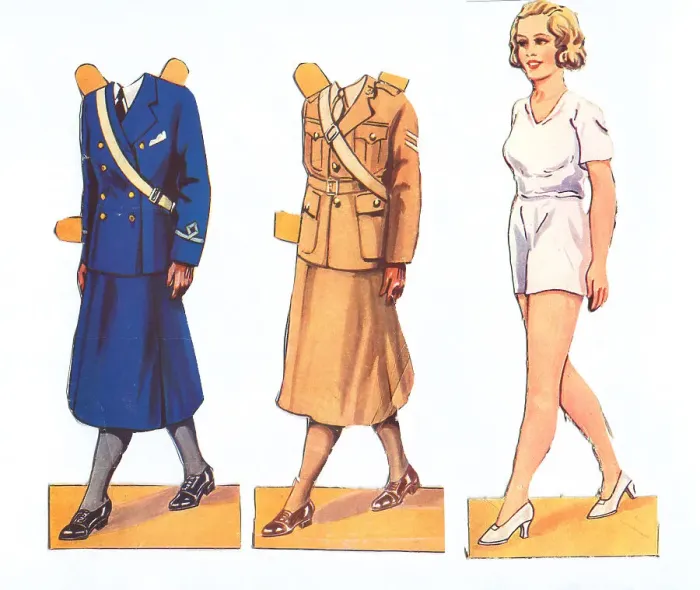 Framed Print : WW2 - Mummy's Uniforms Framed Print : WW2 - Mummy's Uniforms