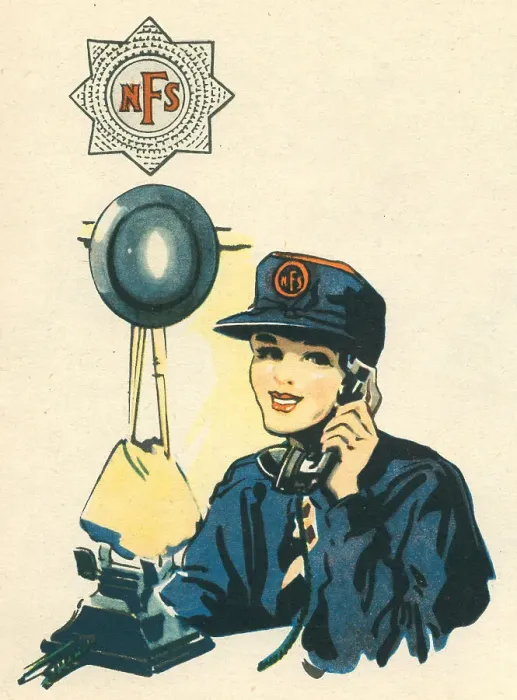 Framed Print : WW2 Nerve Centre Of Fire Service Control Framed Print : WW2 Nerve Centre Of Fire Service Control