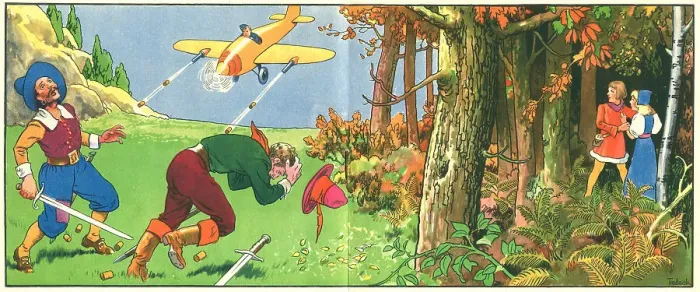 Framed Print : WW2, Peter The Pilot Saves The Children Framed Print : WW2, Peter The Pilot Saves The Children