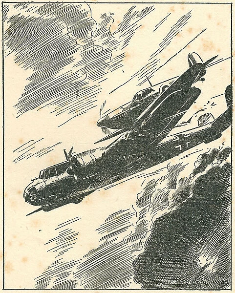 WW2 - Plane Collision