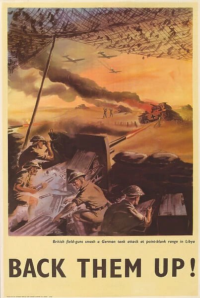 WW2 Poster -- Back Them Up