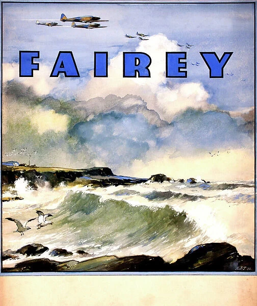 WW2 poster, Fairey Aviation Company