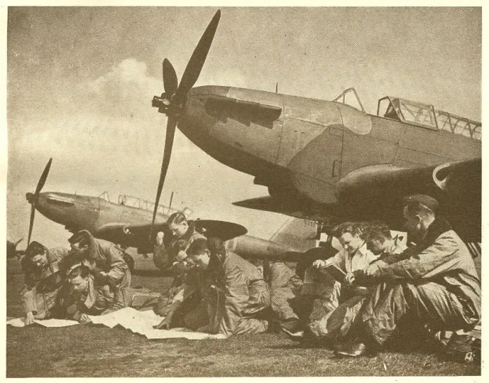 Framed Print : WW2 - Preparing For A Night Raid Framed Print : WW2 - Preparing For A Night Raid
