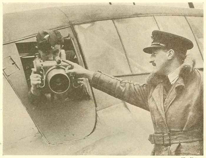 Framed Print : WW2 - R. A. F Aerial Camera Instruction Framed Print : WW2 - R. A. F Aerial Camera Instruction