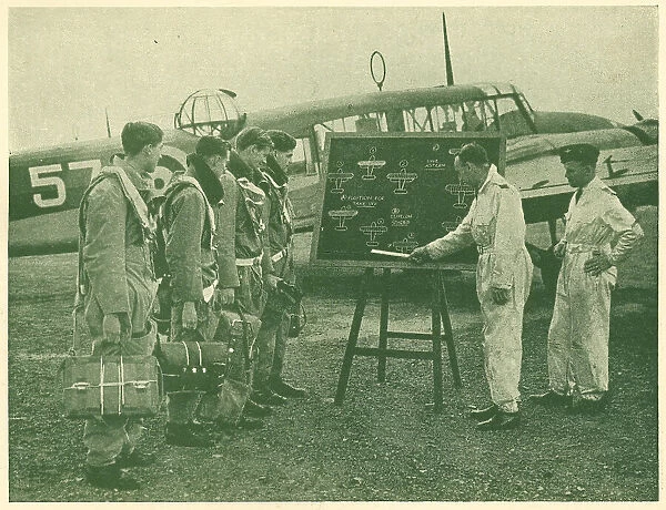 WW2 - R. A. F. Formation Flying Instruction