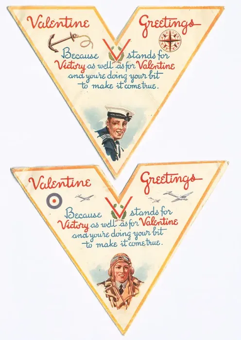 Framed Print : WW2 R. A. F. And Royal Navy Valentines Framed Print : WW2 R. A. F. And Royal Navy Valentines