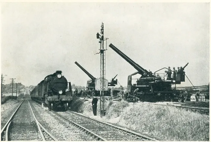 Framed Print : WW2 - Railway Guns Framed Print : WW2 - Railway Guns