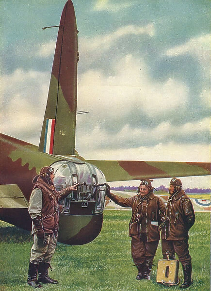 WW2 - Rear Of A Wellington Bomber