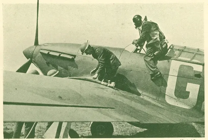 Framed Print : WW2 - Refuelling An Aircraft Framed Print : WW2 - Refuelling An Aircraft