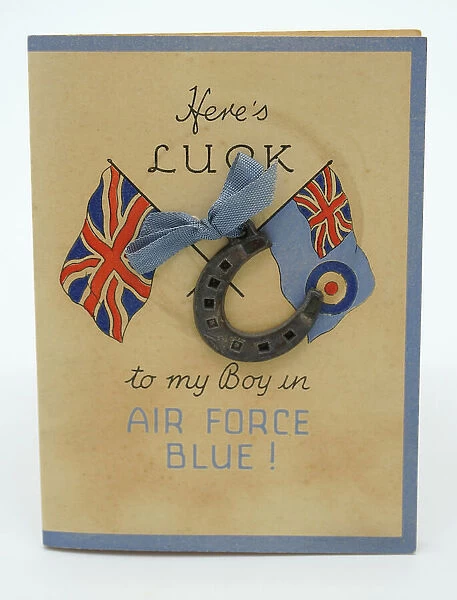 WW2 Royal Air Force Greetings Card