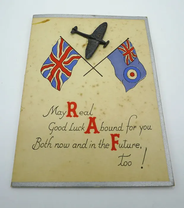 Framed Print : WW2 Spitfire Greetings Card Framed Print : WW2 Spitfire Greetings Card