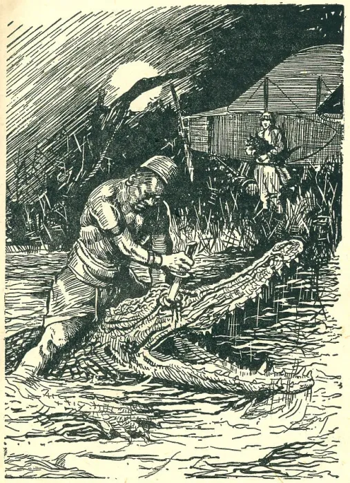 Framed Print : WW2 - Stranded In The Sudd, Crocodile Framed Print : WW2 - Stranded In The Sudd, Crocodile
