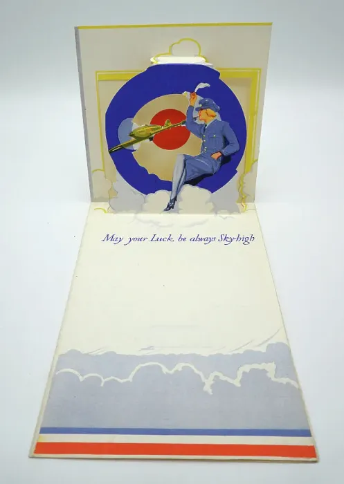 Framed Print : WW2 W. A. A. F. Greetings Card Framed Print : WW2 W. A. A. F. Greetings Card