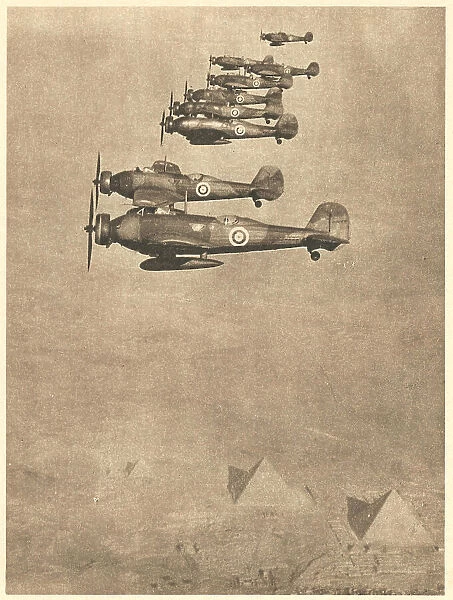 WW2 - Wellesley Bombers Over Suez