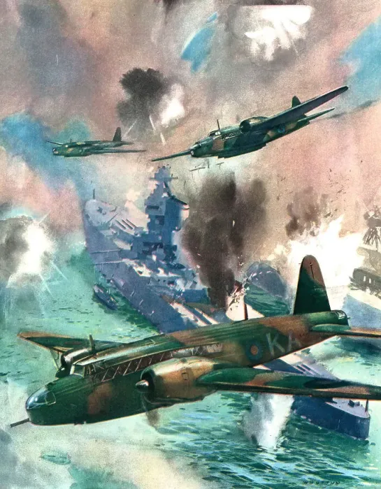 Framed Print : WW2 - Wellington Bombers In Kiel Framed Print : WW2 - Wellington Bombers In Kiel