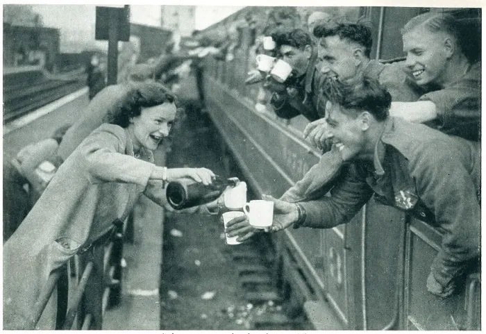 Framed Print : WW2 - It Was Them Who Cheered Us Up Framed Print : WW2 - It Was Them Who Cheered Us Up