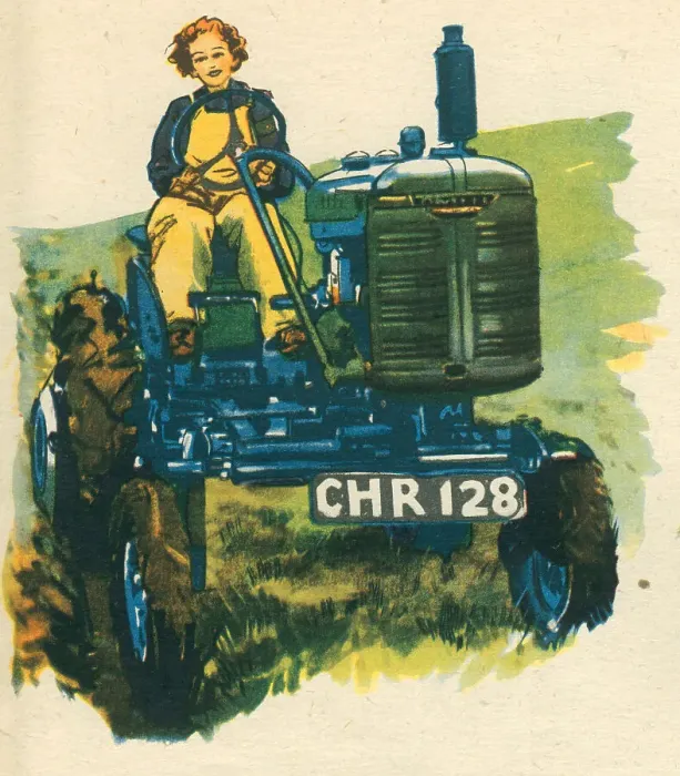 Framed Print : WW2, Women's Land Army Tractor Driver Framed Print : WW2, Women's Land Army Tractor Driver