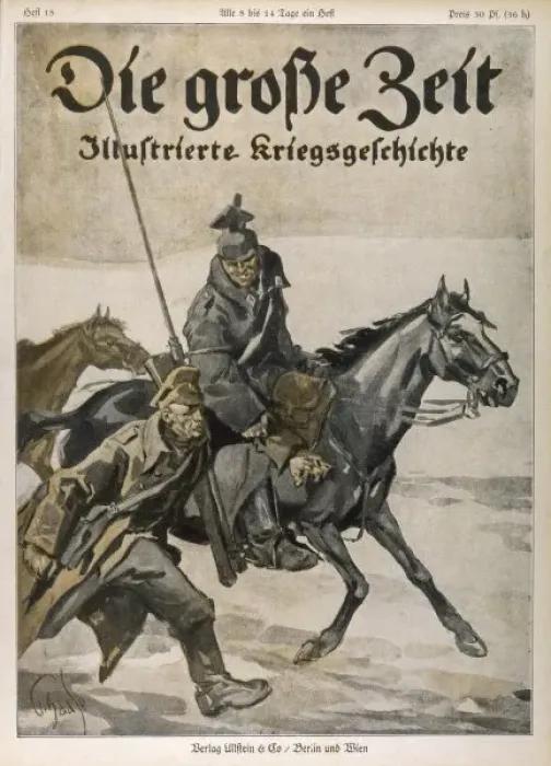 Framed Print : Wwi / 1915 / Cavalryman / Zeit Framed Print : Wwi / 1915 / Cavalryman / Zeit