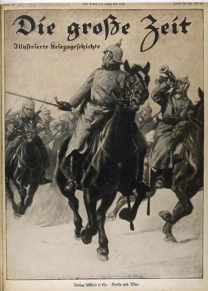 Wwi  /  1915  /  German Cavalry