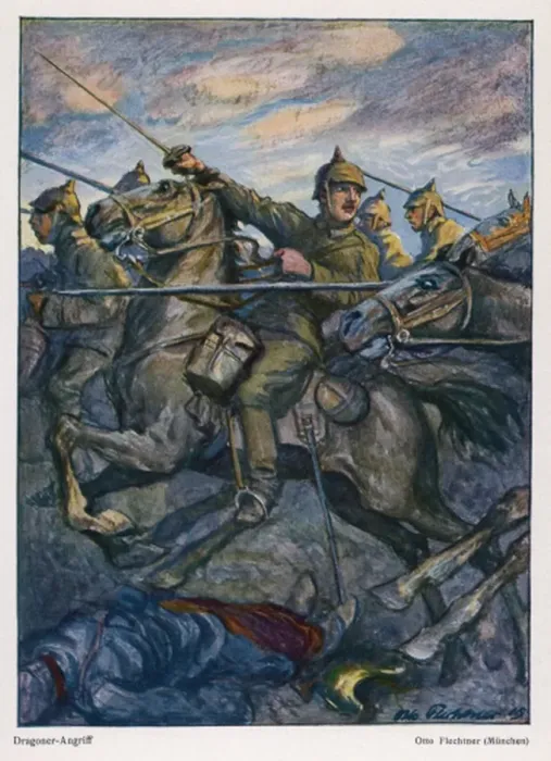 Framed Print : Wwi / 1915 / German Dragoons Framed Print : Wwi / 1915 / German Dragoons