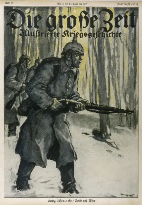 Framed Print : Wwi / 1915 / Germans / Wood Framed Print : Wwi / 1915 / Germans / Wood