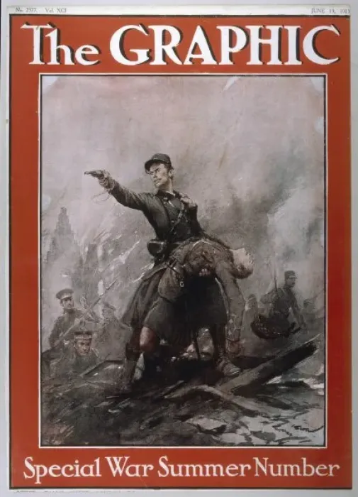 Framed Print : Wwi / 1915 / Graphic / Heroic Framed Print : Wwi / 1915 / Graphic / Heroic
