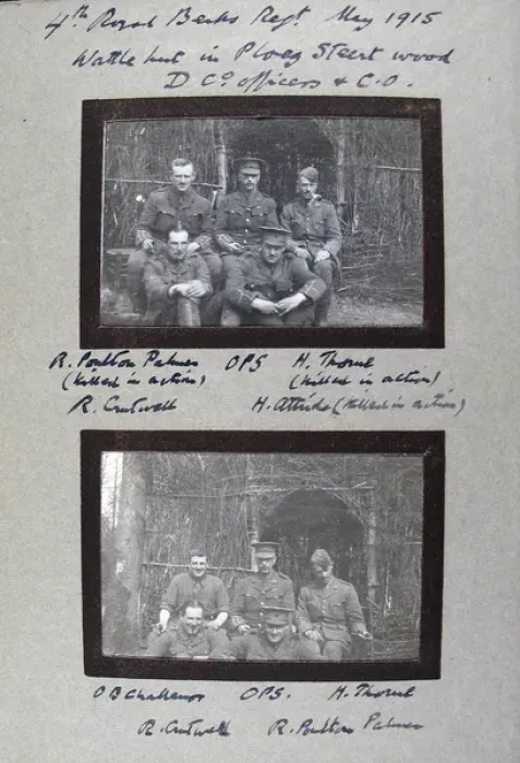 Framed Print : WWI album of Lieutenant-Colonel P Syrcold Framed Print : WWI album of Lieutenant-Colonel P Syrcold