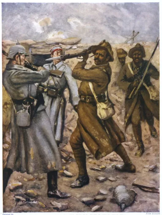 Framed Print : WWI - bravery of Naik Darwan Sing Negi earns him a Victoria Framed Print : WWI - bravery of Naik Darwan Sing Negi earns him a Victoria