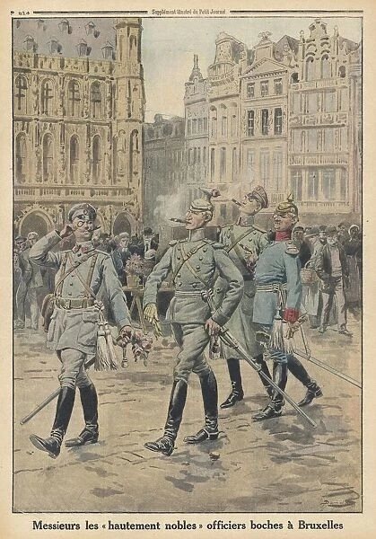 WWI  /  BRUSSELS OCCUPIED
