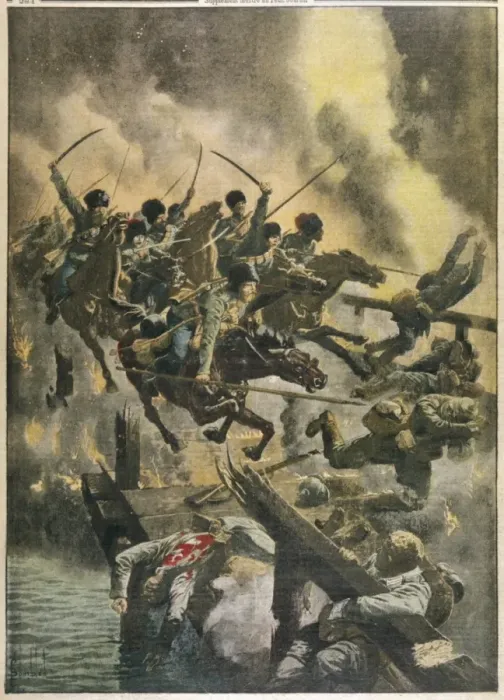 Framed Print : Wwi / Cossacks at Strypa Framed Print : Wwi / Cossacks at Strypa