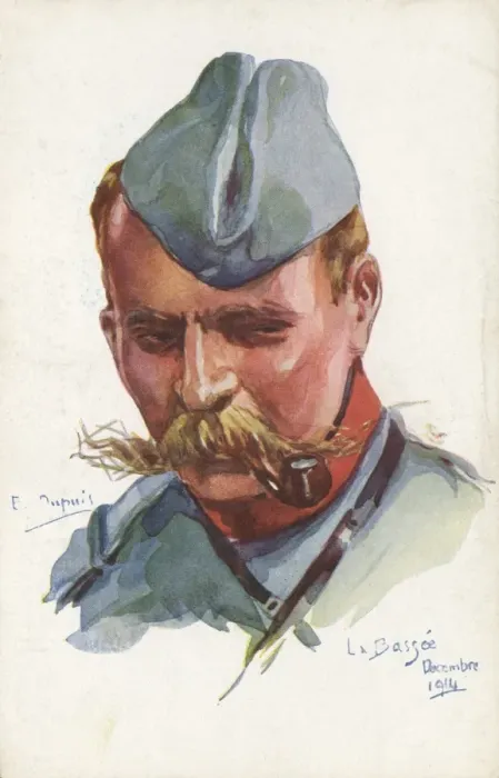 Framed Print : WWI - French Infantryman Framed Print : WWI - French Infantryman