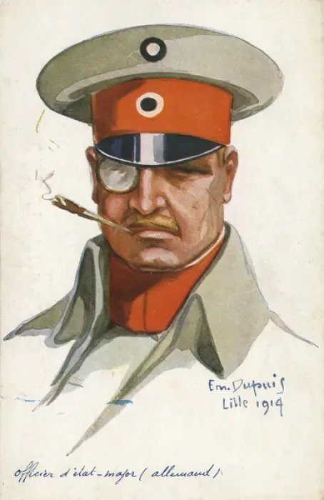 Framed Print : WWI - German State Major Framed Print : WWI - German State Major