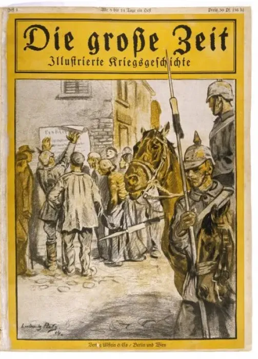 Framed Print : Wwi / Occupied Belgium Framed Print : Wwi / Occupied Belgium