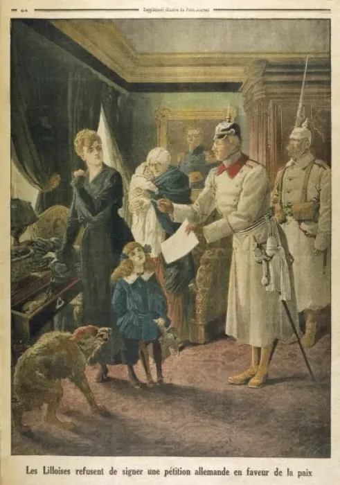 Framed Print : Wwi / Occupied Lille Framed Print : Wwi / Occupied Lille