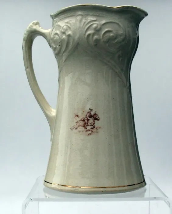 Framed Print : WWI - patriotic glazed pottery jug - Sir John French Framed Print : WWI - patriotic glazed pottery jug - Sir John French
