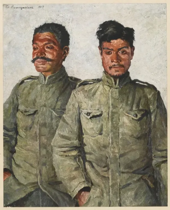 Framed Print : Wwi Portuguese Soldiers