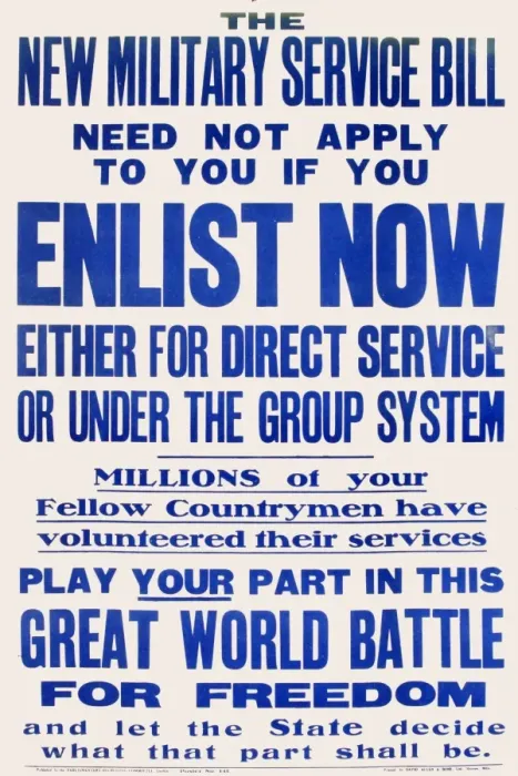 Framed Print : WWI Poster, Enlist Now Framed Print : WWI Poster, Enlist Now