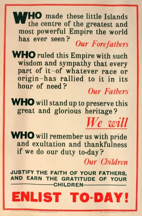 Framed Print : WWI Poster, Enlist Today Framed Print : WWI Poster, Enlist Today