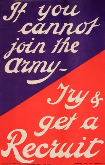 Framed Print : WWI Poster, If you cannot join the Army Framed Print : WWI Poster, If you cannot join the Army