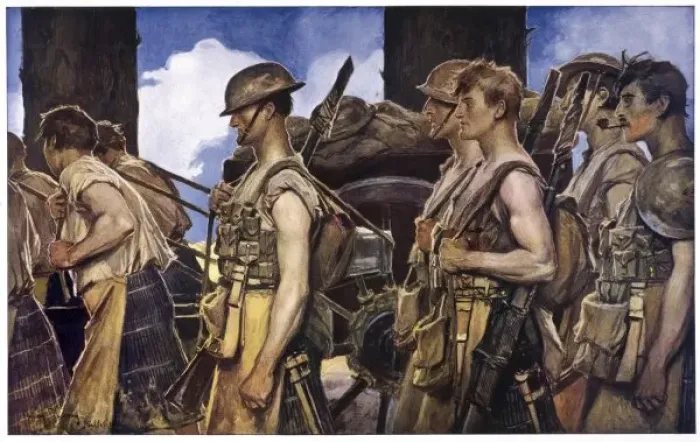 Framed Print : Wwi / Scottish Troops Framed Print : Wwi / Scottish Troops